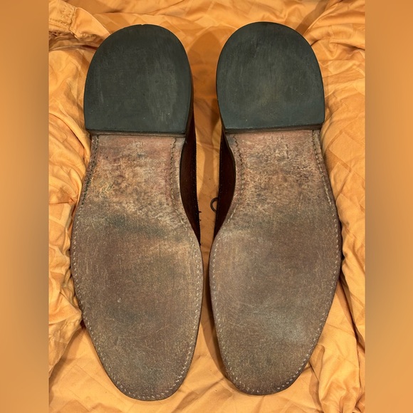 Footjoy Brogue wingtips brown leather vintage 12 A style 77347 - Picture 10 of 10
